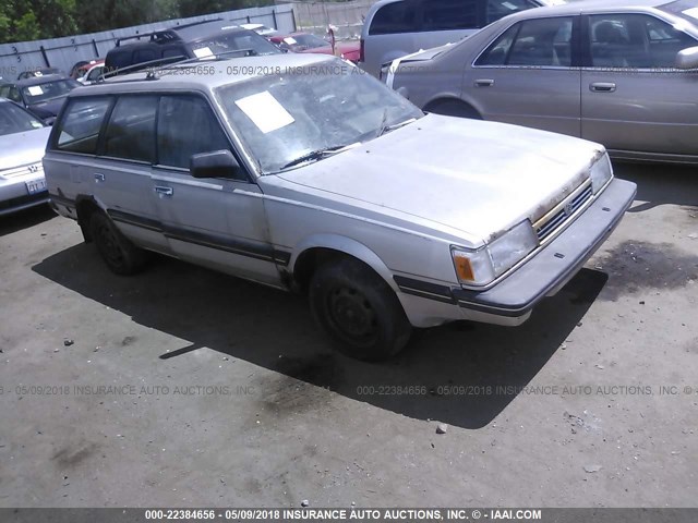 JF2AN53B0JE455372 - 1988 SUBARU GL 4WD SILVER photo 1