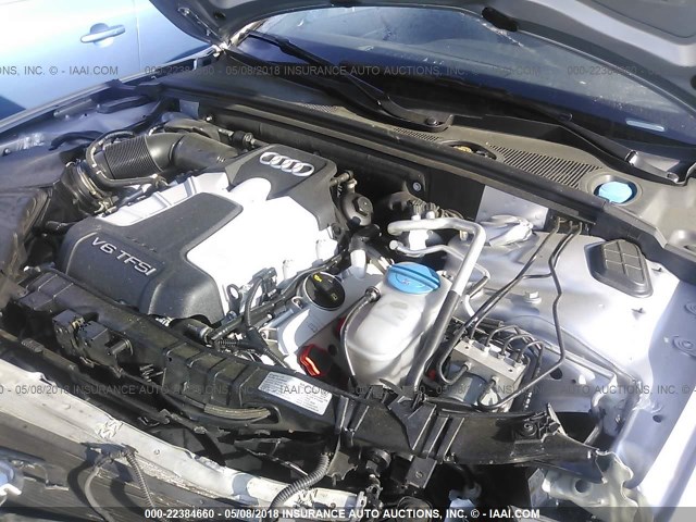 WAUCGAFR3FA006265 - 2015 AUDI S5 PREMIUM PLUS 银色 照片 10