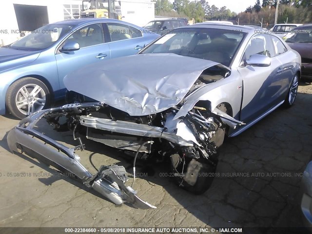 WAUCGAFR3FA006265 - 2015 AUDI S5 PREMIUM PLUS 银色 照片 2