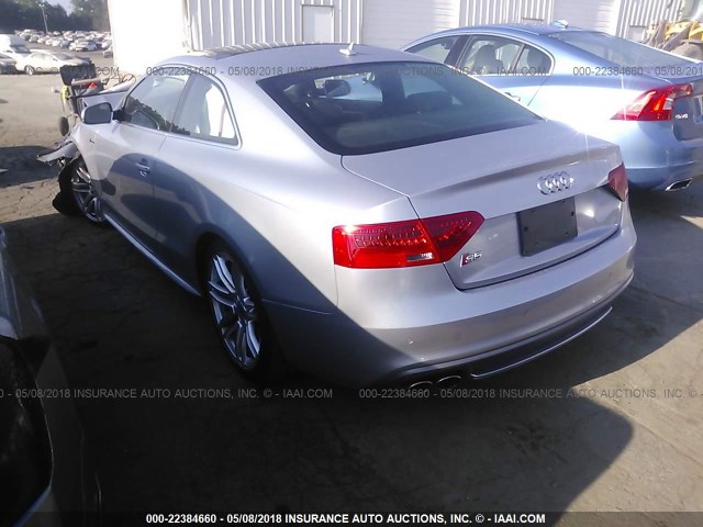 WAUCGAFR3FA006265 - 2015 AUDI S5 PREMIUM PLUS 银色 照片 3