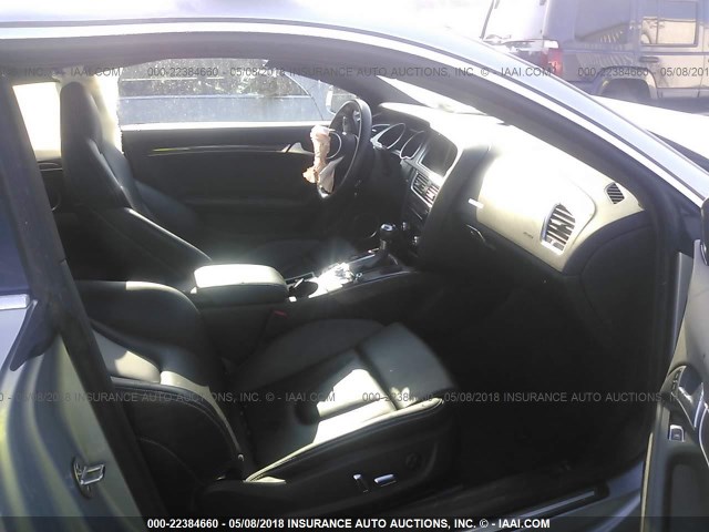 WAUCGAFR3FA006265 - 2015 AUDI S5 PREMIUM PLUS 银色 照片 5