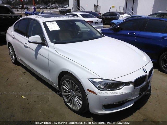 WBA3C1C53CF434414 - 2012 BMW 328 I SULEV WHITE photo 1