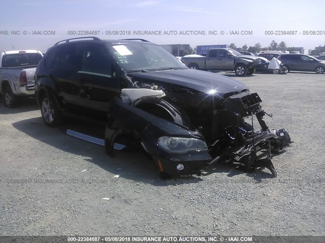5UXFE43569L260116 - 2009 BMW X5 XDRIVE30I BLACK photo 1