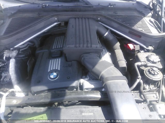 5UXFE43569L260116 - 2009 BMW X5 XDRIVE30I BLACK photo 10