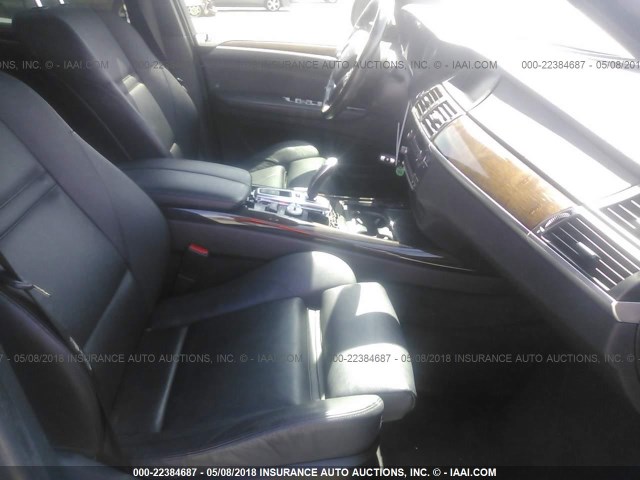 5UXFE43569L260116 - 2009 BMW X5 XDRIVE30I BLACK photo 5