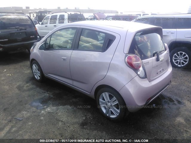 KL8CD6S9XDC508795 - 2013 CHEVROLET SPARK 1LT Champagne photo 3