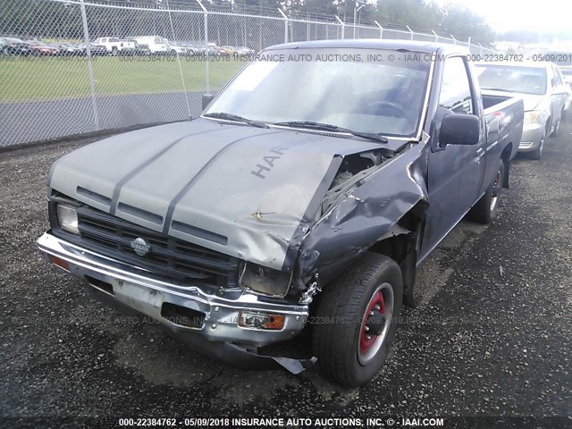 1N6SD11S7LC419515 - 1990 NISSAN D21 SHORT BED GRAY photo 2