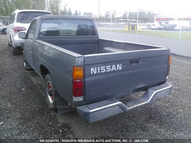 1N6SD11S7LC419515 - 1990 NISSAN D21 SHORT BED GRAY photo 3