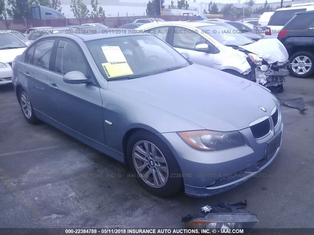 WBAVB13596KX49760 - 2006 BMW 325 I Light Blue photo 1