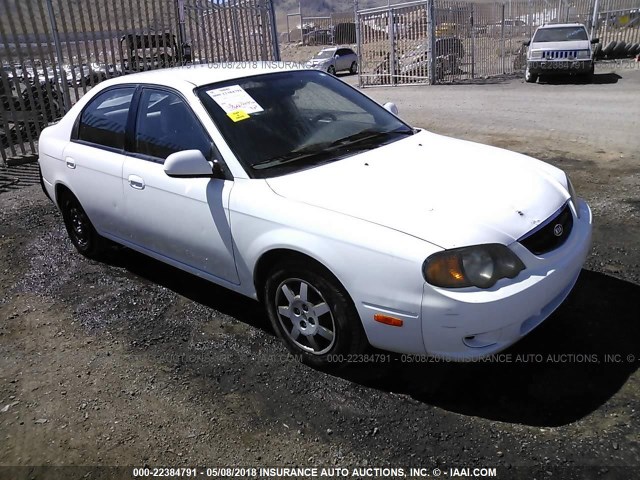 KNAFB161325053384 - 2002 KIA SPECTRA GS/GSX WHITE photo 1