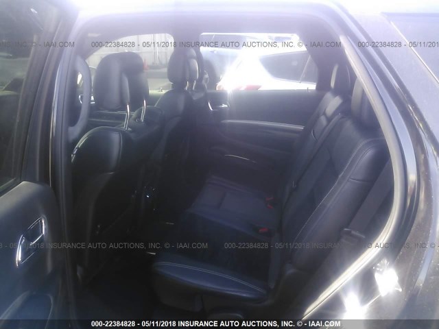 1C4RDHAG6GC315240 - 2016 DODGE DURANGO SXT BLACK photo 8