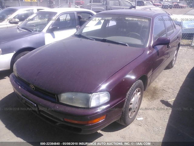 JT2VK13E0N0044688 - 1992 TOYOTA CAMRY XLE BURGUNDY photo 2