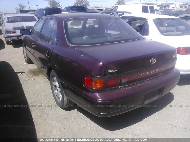 JT2VK13E0N0044688 - 1992 TOYOTA CAMRY XLE BURGUNDY photo 3