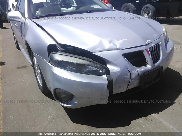 2G2WP522151348665 - 2005 PONTIAC GRAND PRIX SILVER photo 6