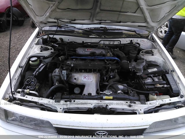 JT2SV21EXM3460361 - 1991 TOYOTA CAMRY DLX WHITE photo 10