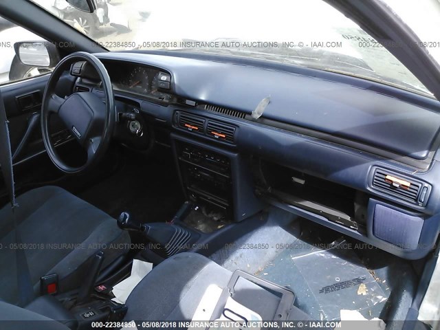 JT2SV21EXM3460361 - 1991 TOYOTA CAMRY DLX WHITE photo 5