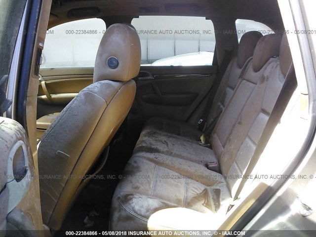 WP1AC29P44LA91302 - 2004 PORSCHE CAYENNE TURBO GOLD photo 8