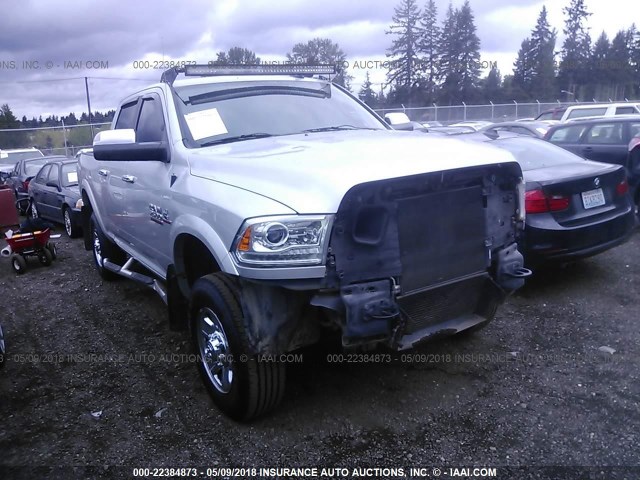 3C6UR5FL4FG505637 - 2015 RAM 2500 LARAMIE SILVER photo 1