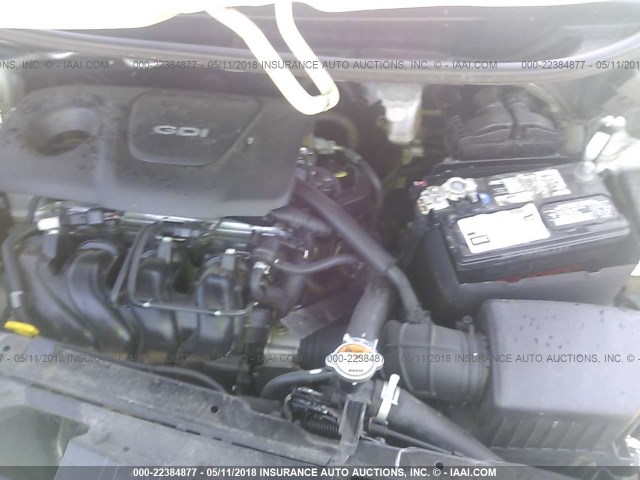 KNADM4A33H6005298 - 2017 KIA RIO LX SILVER photo 10