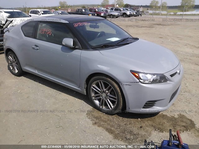 JTKJF5C75C3024704 - 2012 TOYOTA SCION TC 灰色 照片 1
