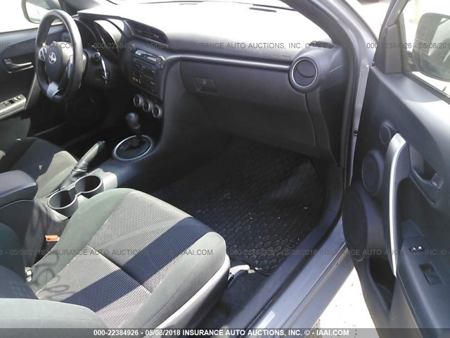 JTKJF5C75C3024704 - 2012 TOYOTA SCION TC 灰色 照片 5