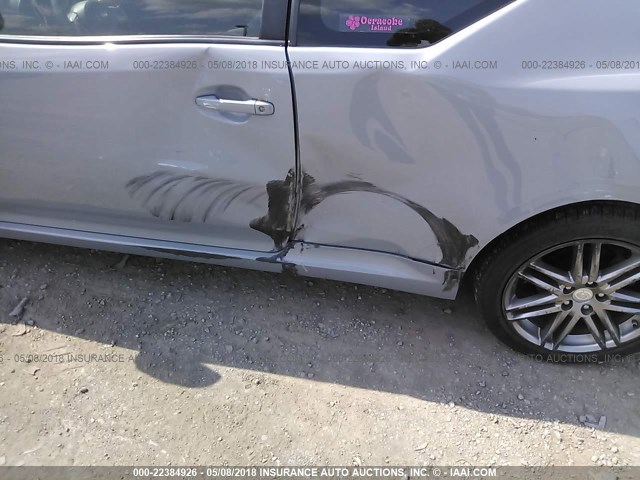 JTKJF5C75C3024704 - 2012 TOYOTA SCION TC 灰色 照片 6