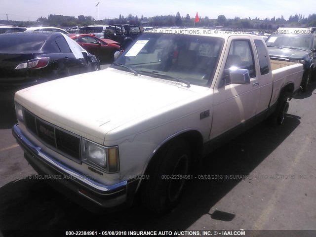 1GTCS19Z9K8513153 - 1989 GMC S TRUCK S15 CREAM photo 2