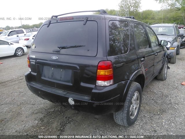 1FMCU04133KC97659 - 2003 FORD ESCAPE LIMITED BLACK photo 4