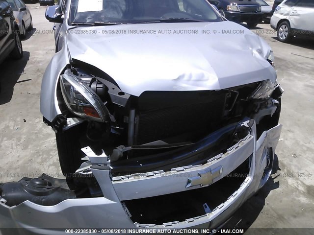 2GNFLGEK8D6374039 - 2013 CHEVROLET EQUINOX LTZ SILVER photo 6