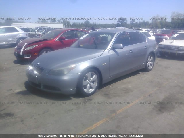 WBANF73547CU27532 - 2007 BMW 530 XI Сұр фото 2