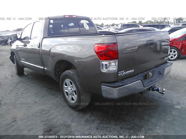 5TFUM5F18DX045672 - 2013 TOYOTA TUNDRA DOUBLE CAB SR5 BEIGE photo 3