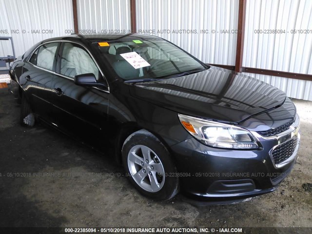 1G11B5SL7FF138961 - 2015 CHEVROLET MALIBU LS 灰色 照片 1