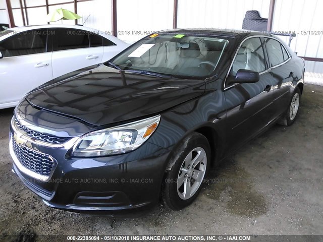 1G11B5SL7FF138961 - 2015 CHEVROLET MALIBU LS 灰色 照片 2