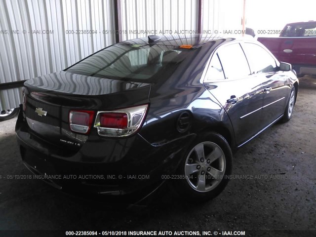 1G11B5SL7FF138961 - 2015 CHEVROLET MALIBU LS 灰色 照片 4