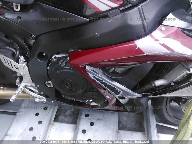 JS1GR7KA862100616 - 2006 SUZUKI GSX-R750 K6 RED photo 8