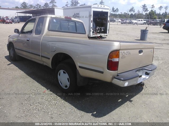 4TAVN52N4WZ062398 - 1998 TOYOTA TACOMA XTRACAB GOLD photo 3