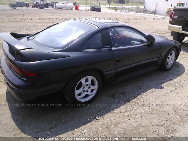 JB3XD54B1NY034969 - 1992 DODGE STEALTH ES BLACK photo 4