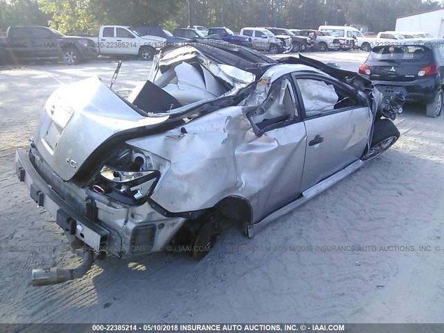 JTKDE167780226117 - 2008 TOYOTA SCION TC SILVER photo 4