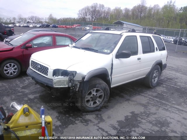 JN8DR09Y61W597674 - 2001 NISSAN PATHFINDER LE/SE/XE WHITE photo 2