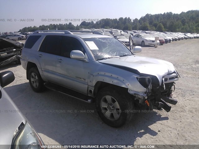 JTEBT17RX30026695 - 2003 TOYOTA 4RUNNER LIMITED SILVER photo 1