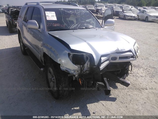 JTEBT17RX30026695 - 2003 TOYOTA 4RUNNER LIMITED SILVER photo 6