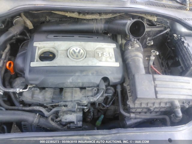 3VWRA71K08M161631 - 2008 VOLKSWAGEN JETTA WOLFSBURG 灰色 照片 10