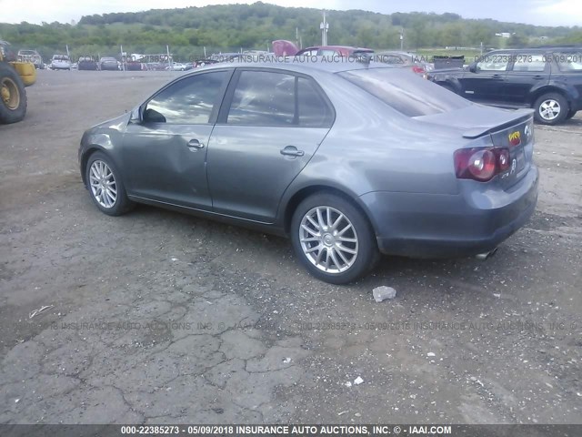 3VWRA71K08M161631 - 2008 VOLKSWAGEN JETTA WOLFSBURG 灰色 照片 3