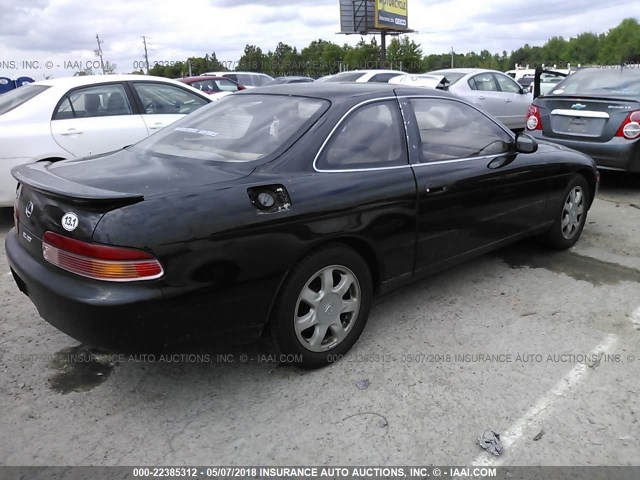 JT8UZ30C6S0042368 - 1995 LEXUS SC 400 BLACK photo 4