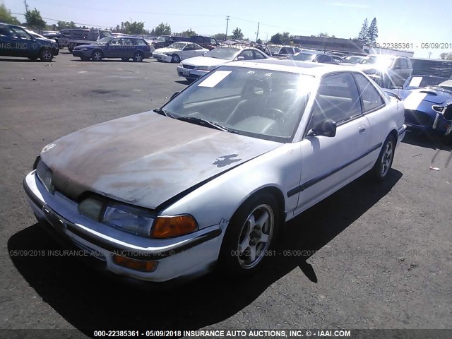 JH4DA9358PS005597 - 1993 ACURA INTEGRA LS WHITE photo 2