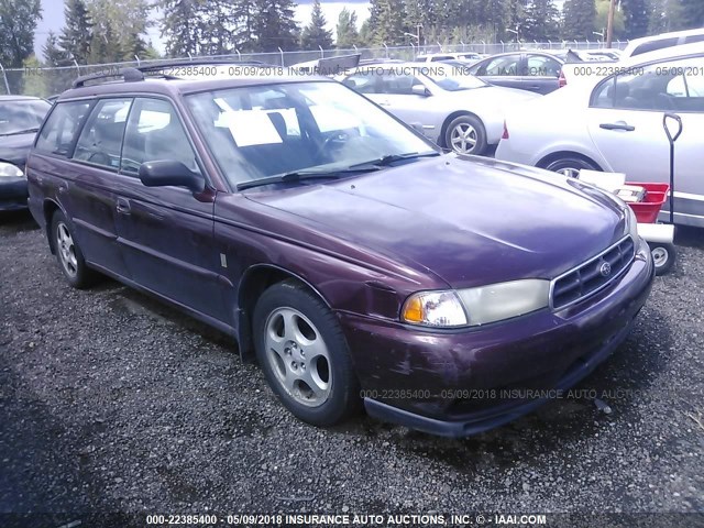 4S3BK4353X7303339 - 1999 SUBARU LEGACY L/30TH ANNIVERSARY L MAROON photo 1