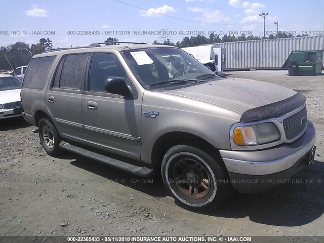 1FMRU15L72LA57751 - 2002 FORD EXPEDITION XLT ოქროსფერი ფოტო 1