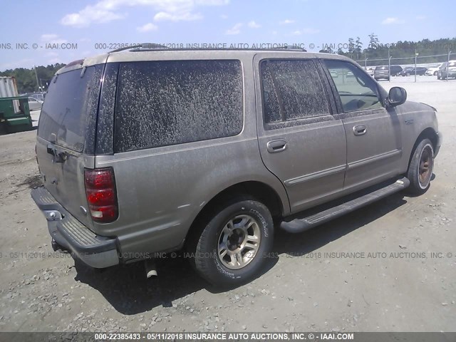1FMRU15L72LA57751 - 2002 FORD EXPEDITION XLT ოქროსფერი ფოტო 4