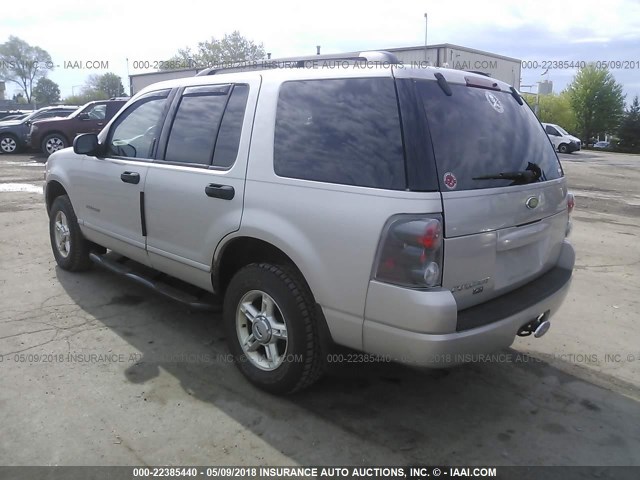 1FMZU73K34UA35997 - 2004 FORD EXPLORER XLT/XLT SPORT/NBX SILVER photo 3