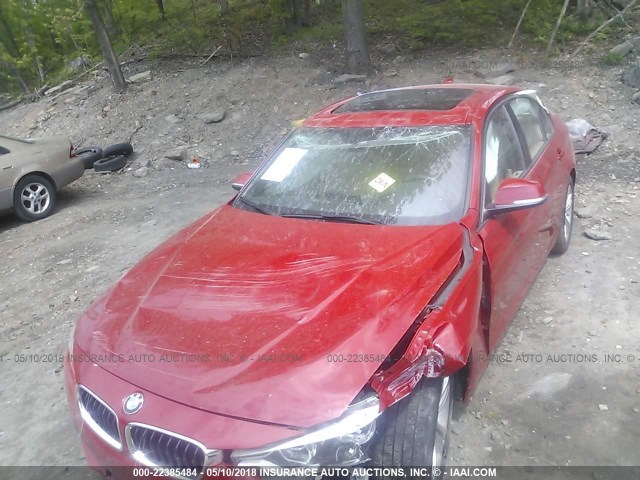 WBA8E3G55GNT78770 - 2016 BMW 328 XI SULEV RED photo 6